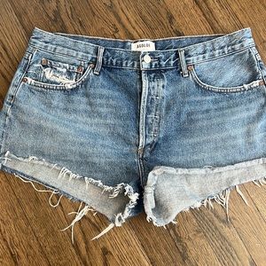 EUC AGOLDE jean shorts